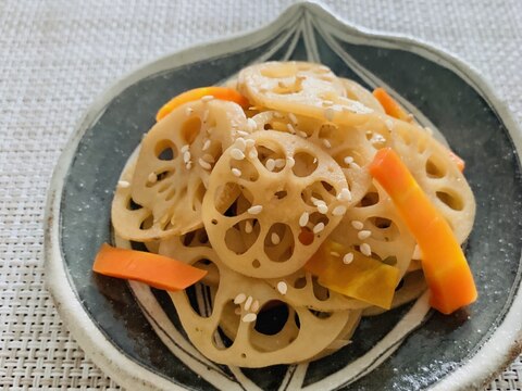 ポリポリ食感がたまらない♪簡単！れんこんきんぴら